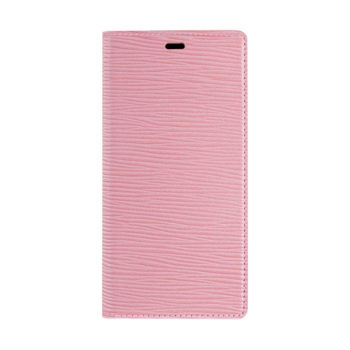 Diarycase 2.0 Coque clapet en cuir v&eacute;ritable avec support aimant&eacute; pour Apple iPhone 12/12 Pro, Rose Pastel
