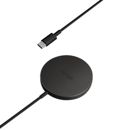 Chargeur sans fil rapide magnétique (15W), Noir carbon