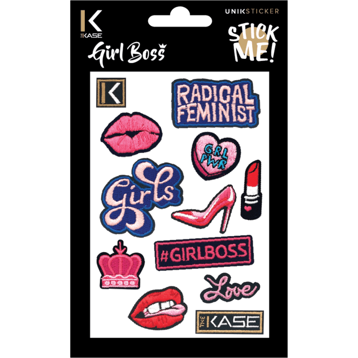 Girl Boss Stickers brod&eacute;s