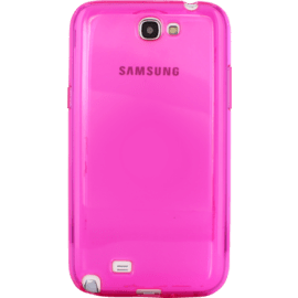Coque pour Samsung Galaxy Note 2, silicone Rose