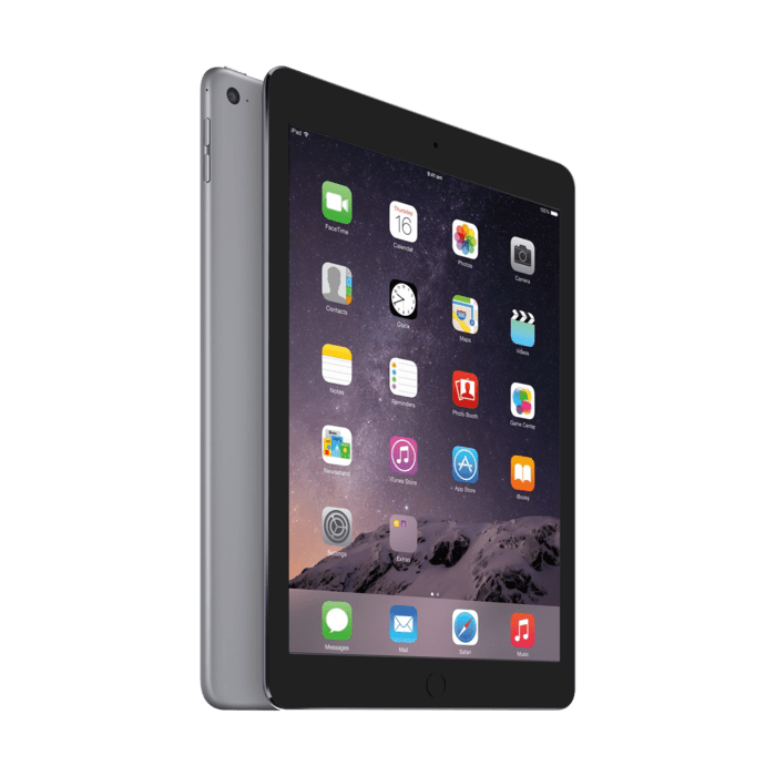iPad Air 2 reconditionné 16 Go, Gris sidéral, débloqué