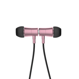 Case Magnetic Noise-isolating Wireless In-ear Headphone, Rose Gold