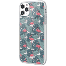 Coque hybride Flamant rose tropical pour Apple iPhone 11 Pro Max