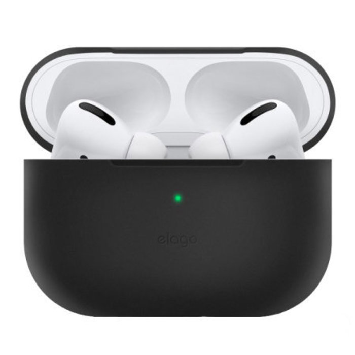 Airpods Pro Protective Silicon Case Black