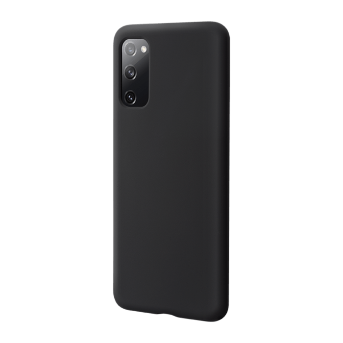 Coque en Gel de Silicone Doux pour Samsung Galaxy S20 FE/FE 5G, Noir satin