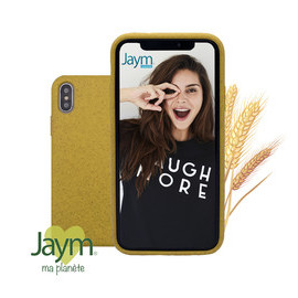 Case Coque Ecoresponsable Jaune pour Apple iPhone 6 / 6S / 7 / 8