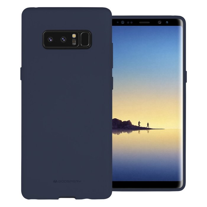Coque Silicone bleue pour Galaxy S9