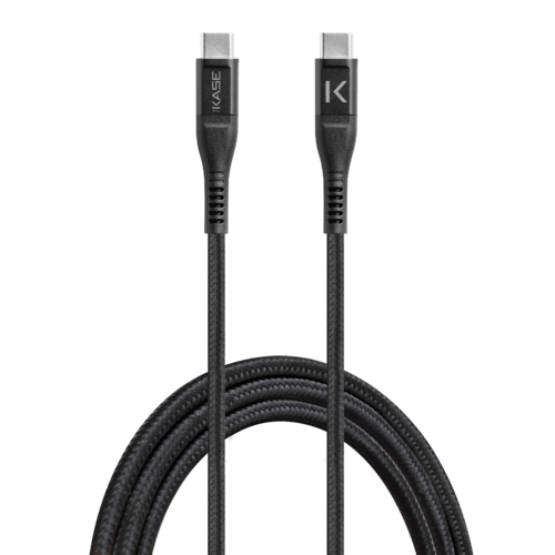Case C&acirc;ble USB-C vers USB-C renforc&eacute; 100W chargement rapide/Sync (1M)