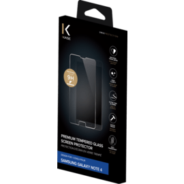 Protection d'écran premium en verre trempé pour Samsung Galaxy Note 4, Transparent