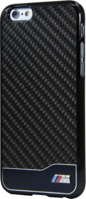 (P) BMW Coque carbone & aluminium pour Apple iPhone 6/6s, Noir