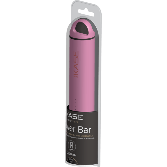 PowerBar, 2200 mAh, Rose Fushia