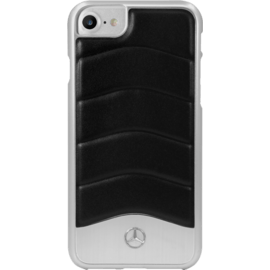Case Mercedes-Benz WAVE III Genuine Leather Aluminium case for Apple iPhone 6/6s/7/8, Black