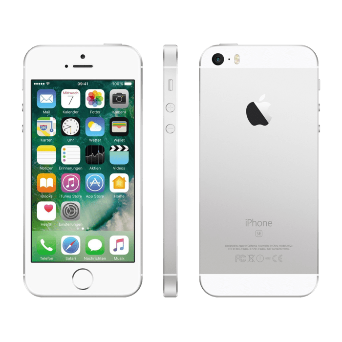 iPhone SE reconditionn&eacute; 128 Go, Argent, d&eacute;bloqu&eacute;