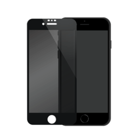 Protection d'écran Privée en verre trempé (100% de surface couverte) pour Apple iPhone 6/6s/7/8/SE 2020, Noir