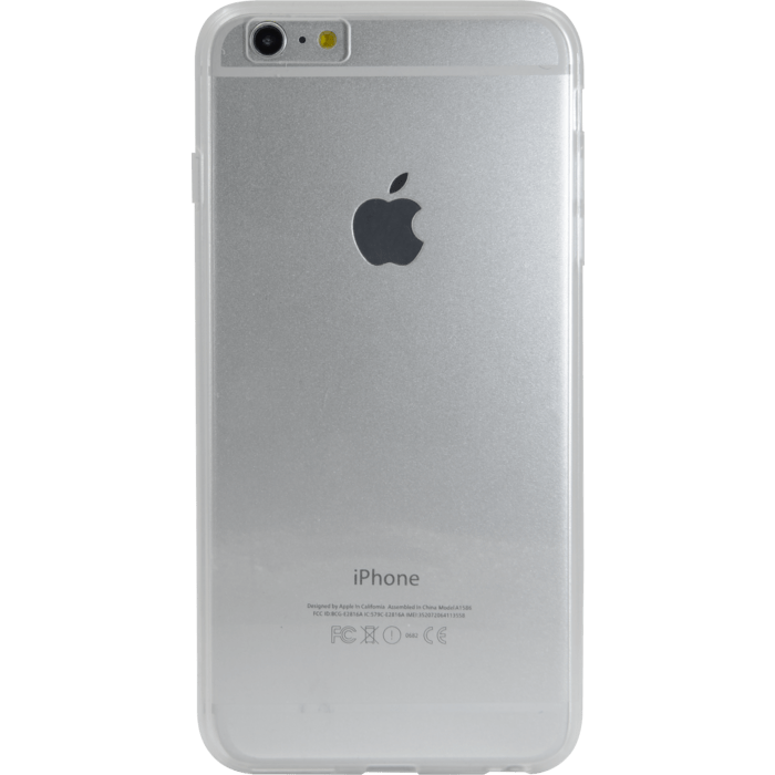 Coque Slim Invisible pour Apple iPhone 6/6s Plus 0,8 mm, Transparent