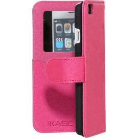 Coque clapet pour Apple iPhone 6/6s avec Miroir et pochette CB, Rose