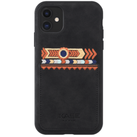 Case Bohemia Slim Case with Credit Card Slot for Apple iPhone 11, Olive Black