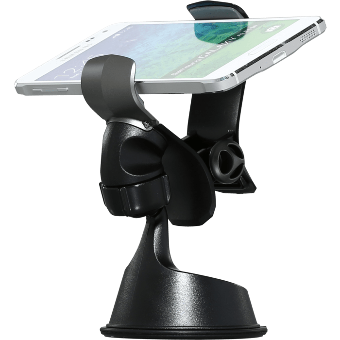 Support de voiture universel pour Smartphone, Noir & Argent