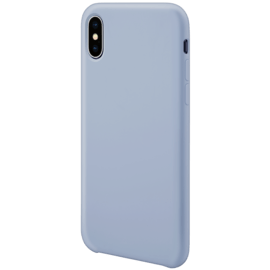 Case Soft gel silicone case for Apple iPhone X/XS, Lilac Blue