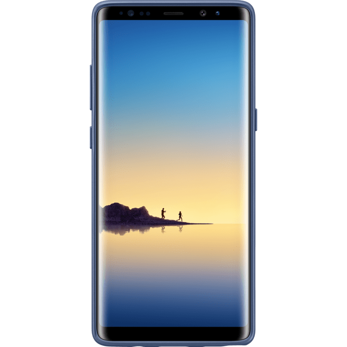 Coque renforc&eacute;e Stand Bleu fonc&eacute; pour Galaxy Note 8