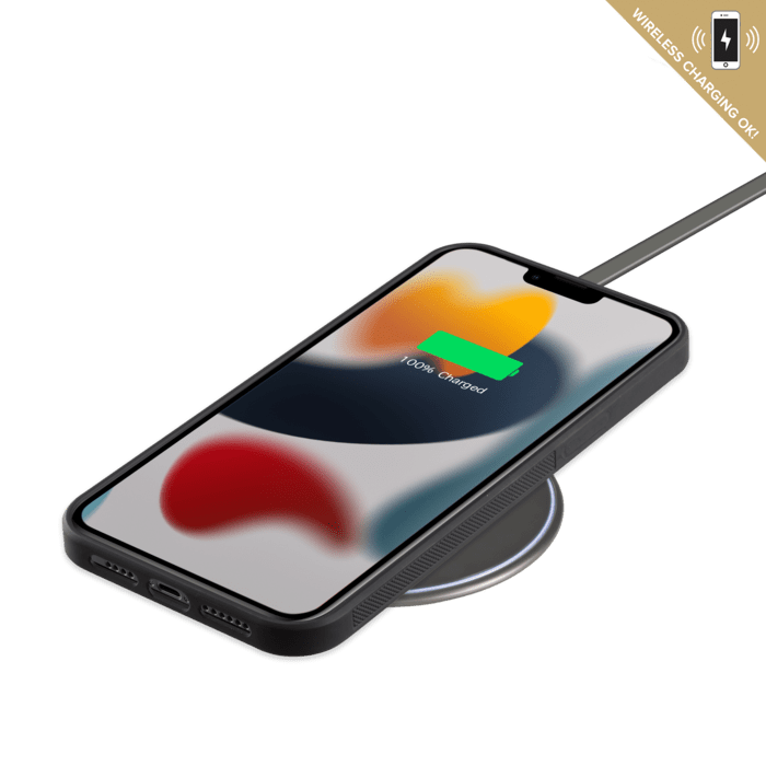 Etui & Coque robuste magnétique 2-en-1 pour Apple iPhone 13 Pro Max, Noir Onyx