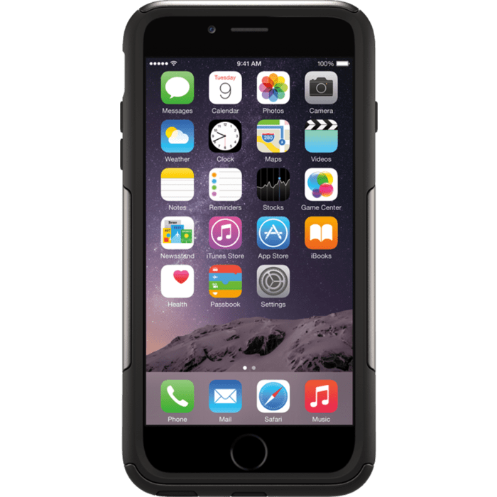 Otterbox Commuter series Coque pour Apple iPhone 6 Plus/6s Plus, Noir (US only)