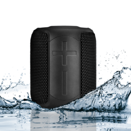 Enceinte étanche portable Bluetooth Sonik Surge Lite (IPX7), Noir de jais