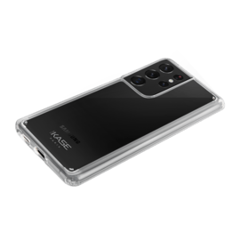 Coque hybride invisible pour Samsung Galaxy S21 Ultra 5G, Transparente