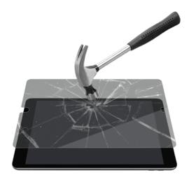 Protection d'écran premium en verre trempé pour Apple iPad 10,2 pouces 7/8e generation, Transparent