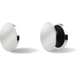 POP-UP poign&eacute;e & support smartphone, Argent Chrom&eacute;