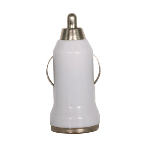 Chargeur de voiture prise USB, Blanc
