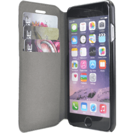 Guess Animalier Print Coque clapet pour Apple iPhone 6/6s, L&eacute;opard brun