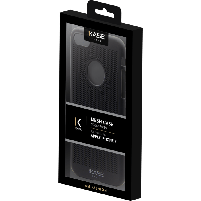Coque Mesh pour Apple iPhone 7, Noir