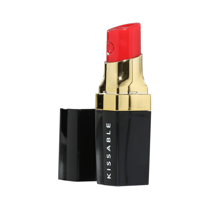 Batterie Externe Kissable Lipstick, 2600 mAh, Noir
