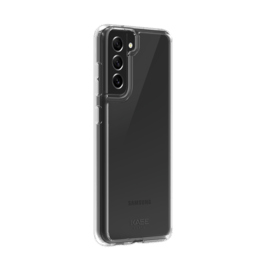 Coque hybride invisible pour Samsung Galaxy S21 FE 5G, Transparent