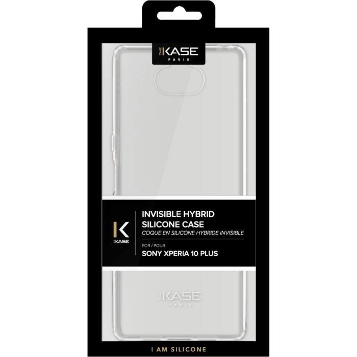 Coque hybride invisible pour Sony Xperia 10 Plus, Transparent