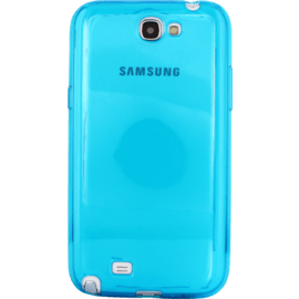 Coque slim invisible pour Samsung Galaxy Note 2 1,2mm, Bleu