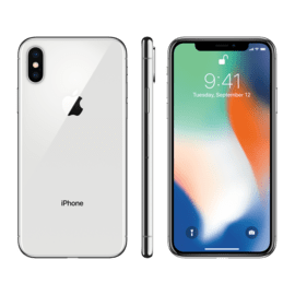 iPhone X reconditionn&eacute; 64 Go, Argent, SANS FACE ID, d&eacute;bloqu&eacute;