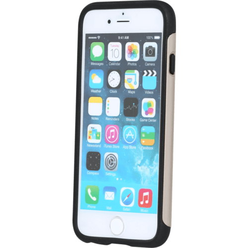 Coque anti-choc pour Apple iPhone 6/6s, Or brillant