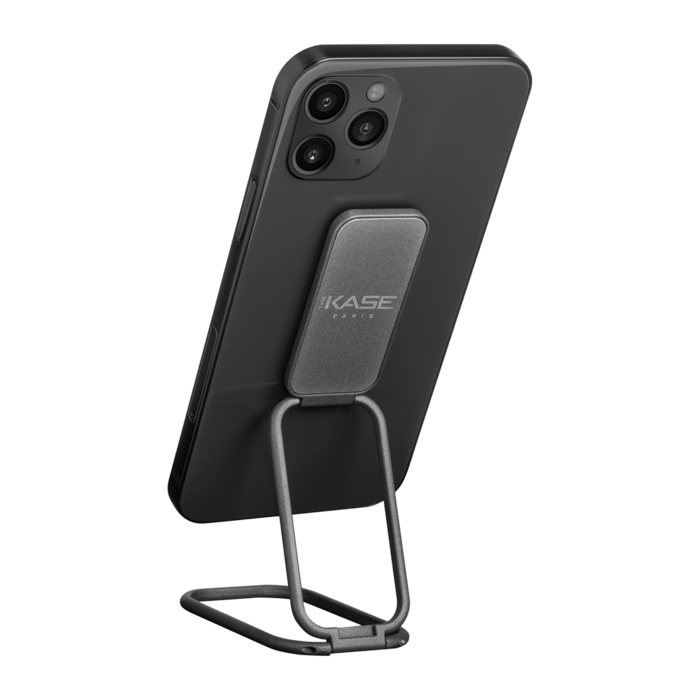 Anneau de support universel pour smartphone, Gris acier