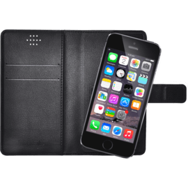 Coque clapet Universelle pour Smartphone (jusqu à 3.5 pouce), Noir de Jais