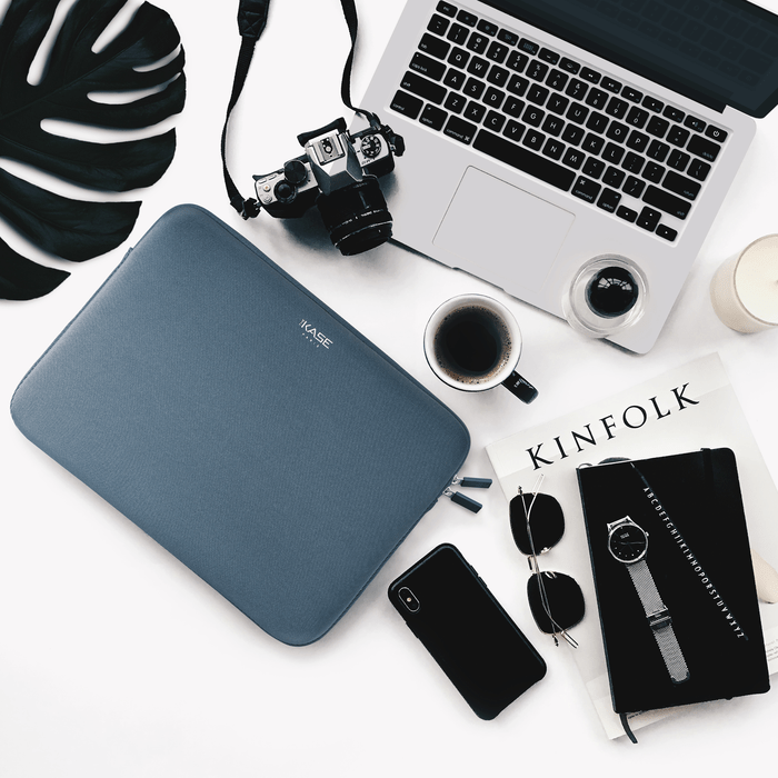 Dynamics Housse ordinateur portable en n&eacute;opr&egrave;ne pour Macbook 13', Gris Dauphin