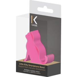 Support Petit Chat pour Smartphones, Rose