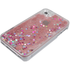 Bling Bling Coque Paillet&eacute;e pour Apple iPhone 4/4s, Pink Lady