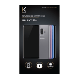 Galaxy S9+ reconditionn&eacute; 256 Go, Noir, d&eacute;bloqu&eacute;