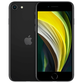 iPhone SE 2020 reconditionné 64 Go, Noir, SANS LOGO & SANS TOUCH ID, débloqué