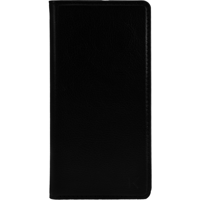 (P) Coque clapet avec pochettes CB & stand pour Sony Xperia X, Noir