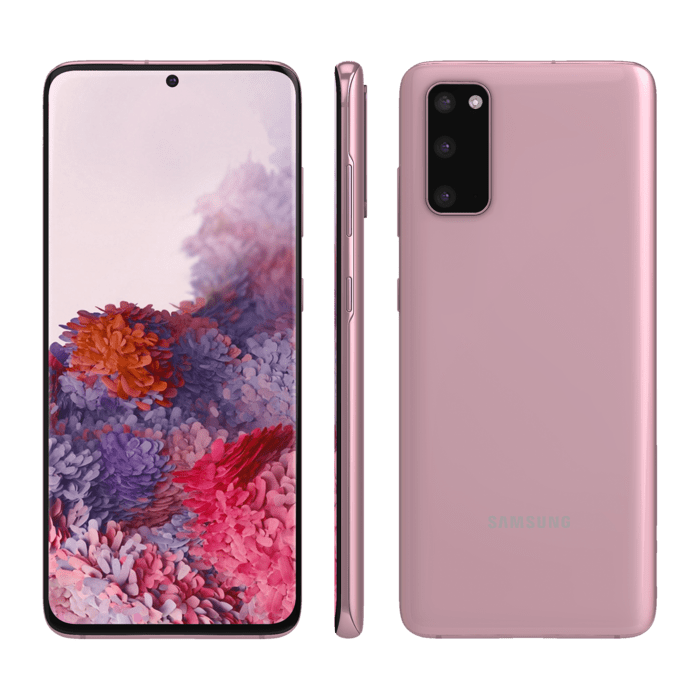 Galaxy S20 reconditionné 128 Go, Rose, débloqué