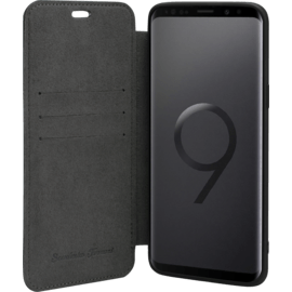 Case Ferrari Heritage Portofino Genuine Leather Flip Case for Samsung Galaxy S9, Black