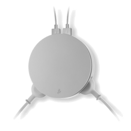 USBEPOWER - Gamme Aero Mini - Chargeur Compact Hub 2 En 1-2 Ports USB